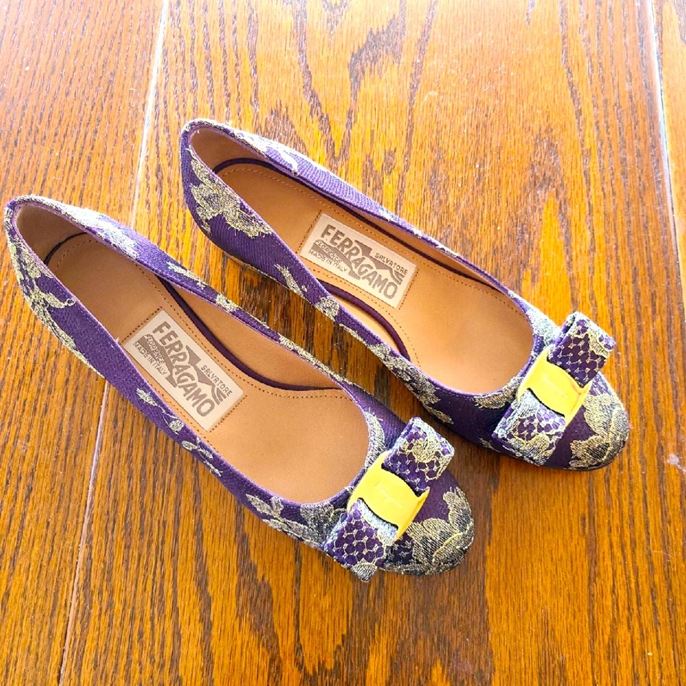 Salvatore Ferragamo low heels